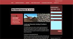 Desktop Screenshot of blackdiamondenterprisesne.com